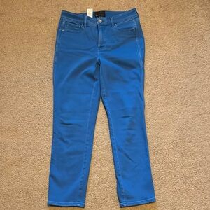 Women's Blue Dye High Rise Jeans